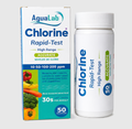 Tiras reactivas de cloro libre – Agualab (alto rango)